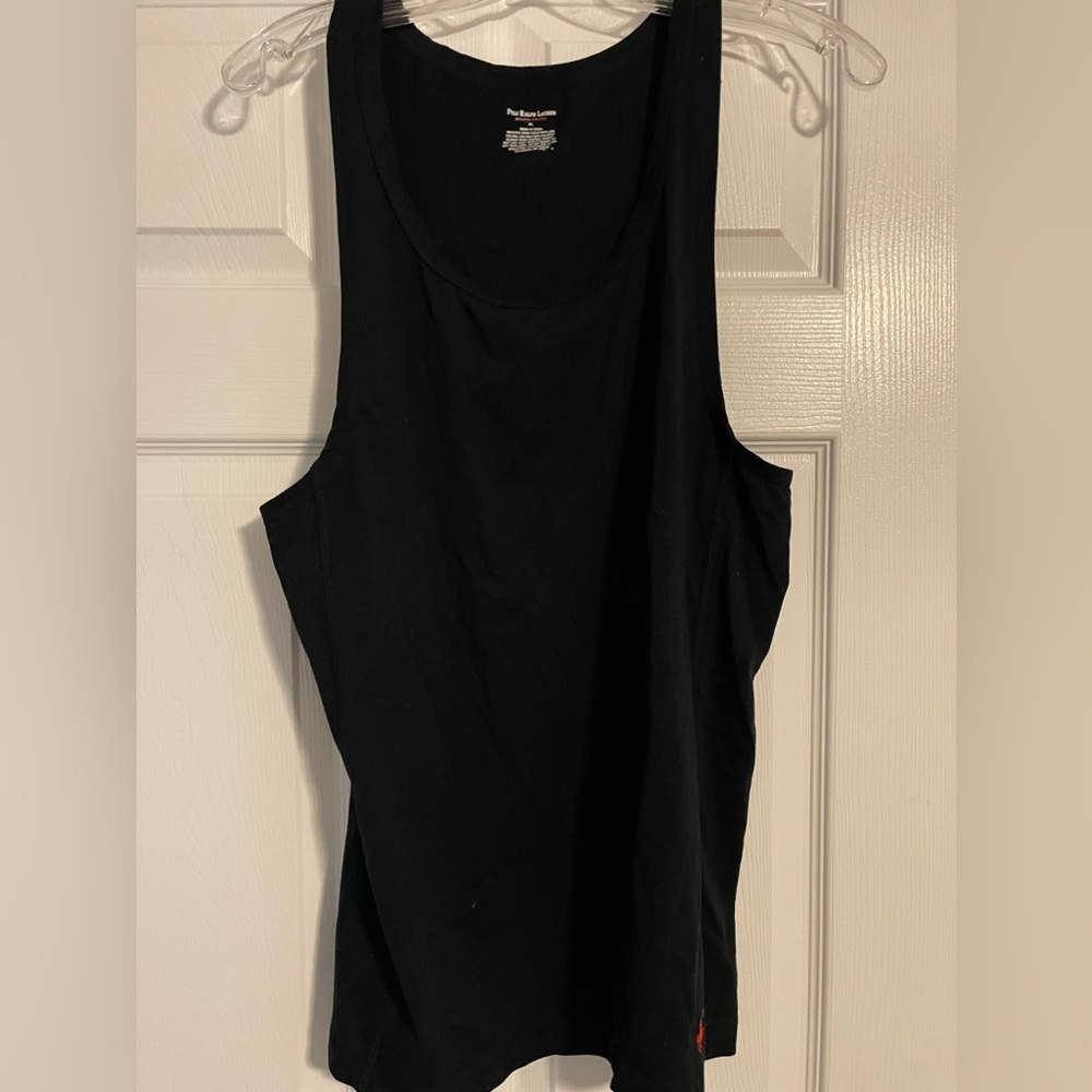 Polo Ralph Lauren black tank. Size XL